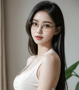 免费生成当175cm的美女身着这套黑取白的